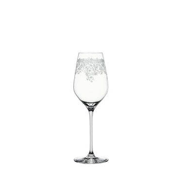 Spiegelau 2-teiliges Weißweingläser-Set, Weingläser, Kristallglas, 500 ml, Arabesque, 4192262 im Sale